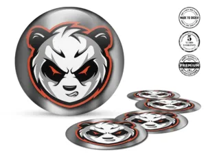 Silicone Sticker Design Wheel Badge Upgrade